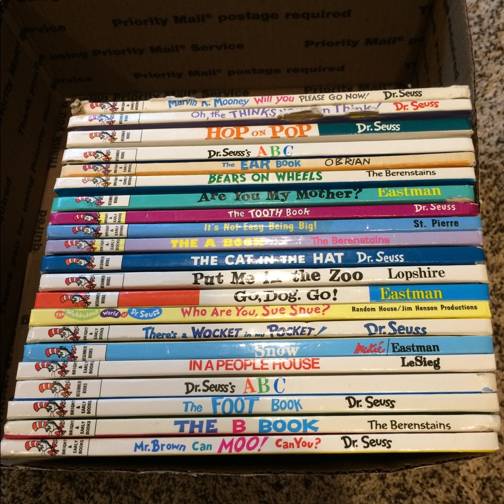SOLD. Lot of 21 Dr. Seuss Books